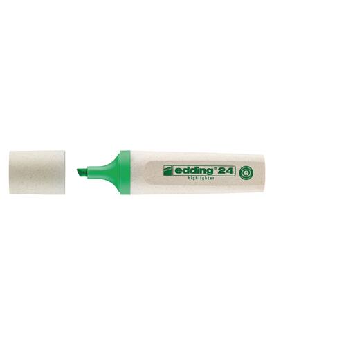edding Textmarker 24 EcoLine, Keilspitze, 2-5 mm, grün Artikelbild Secondary1 L