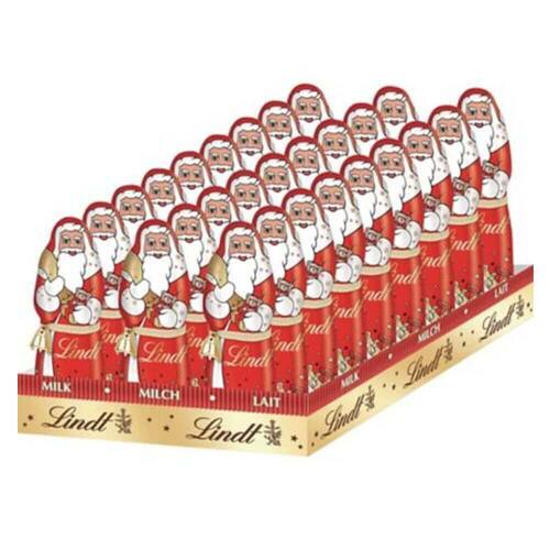 Lindt Schokoladenweihnachtsmann, 13,5cm hoch, 70g pro Stück, 27 Stück Artikelbild Secondary1 L