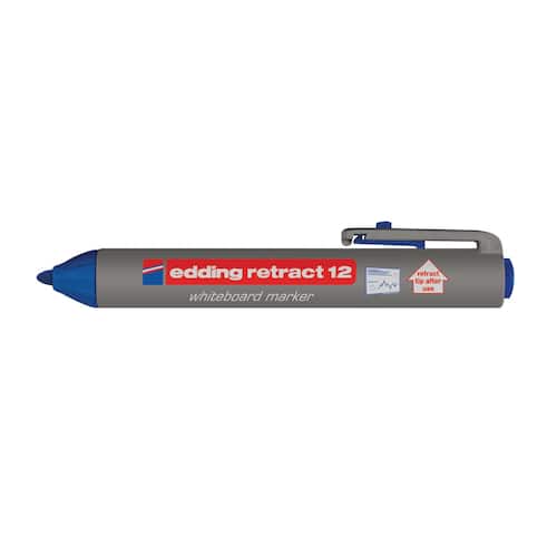 edding Whiteboard-Marker 12 retract, Blau Artikelbild Secondary1 L