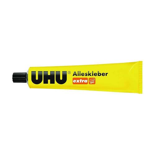 Uhu Klebstoff 46050 tropffrei, 125g pro Tube, Alleskleber, Bastelkleber, Kleber, 5 Tuben Artikelbild
