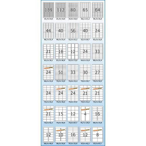 Herma Premium Etiketten, A4, weiß, 66x33,8mm, 2400 Stück Artikelbild Secondary4 L