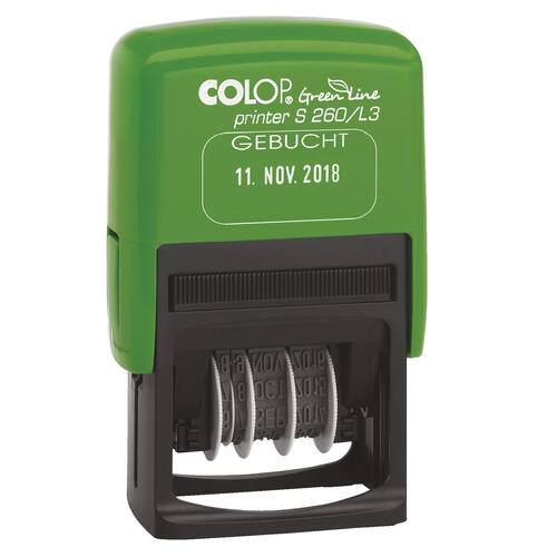 Colop Datumstempel S260/L1 EINGEGANGEN 45x24mm Artikelbild Secondary7 L