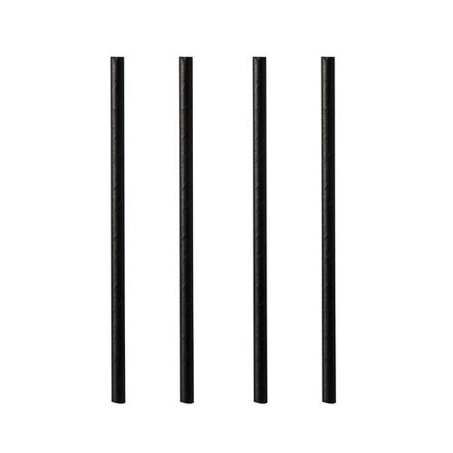 Papirsugerør PURE 0,7x15cm sort(500) produktbilde