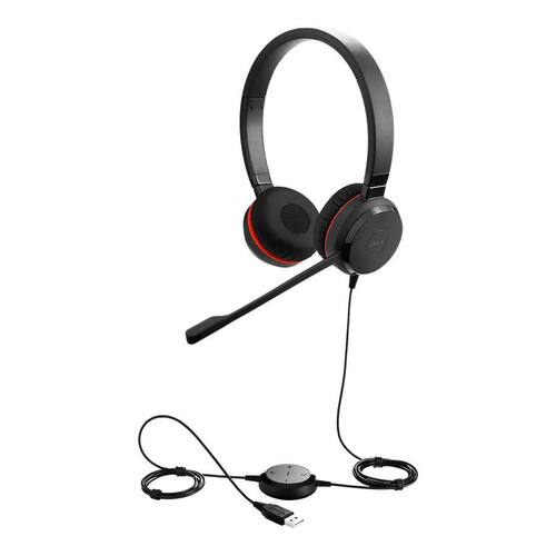 Jabra Evolve 30 II UC Duo Headset, Telefonheadset, wired, schwarz, 1 Stück Artikelbild Secondary2 L