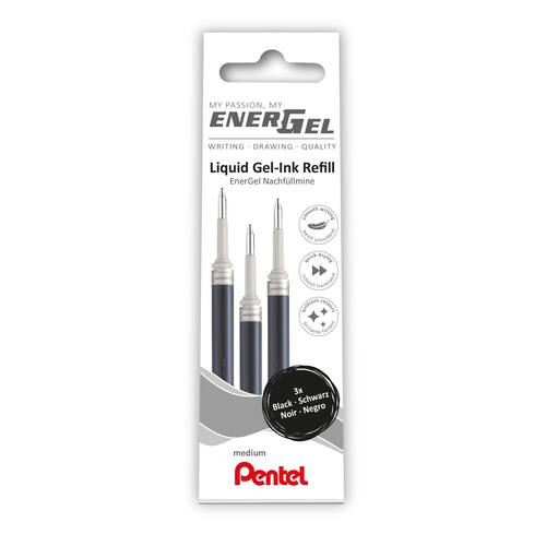 Pentel Refill LR7 ENERGEL 0,7 svart produktfoto