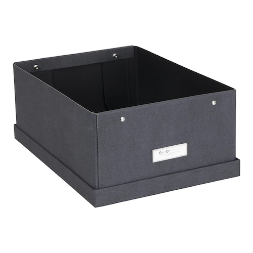 Bigso Box Förvaringsbox Katia svart produktfoto Secondary2 L
