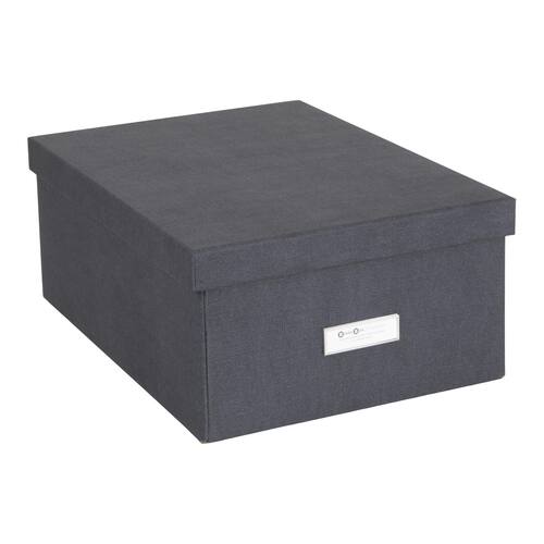 Bigso Box Förvaringsbox Katia svart produktfoto Secondary4 L