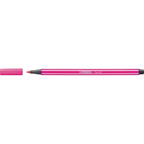 STABILO Pen 68 Faserschreiber, Filzstift, Fasermaler, pink, 1mm, 1 Stück Artikelbild