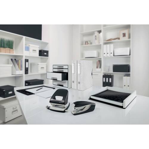 Leitz Click & Store WOW Aufbewahrungs- und Transportbox, Archivbox, A3, 369x200x482mm, schwarz, 1 Stück Artikelbild Secondary1 L
