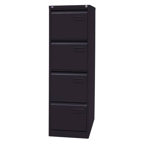 Bisley Hängeregistraturschrank Light - 4 Schubladen - 1-bahnig - Schwarz, 1 Stück Artikelbild
