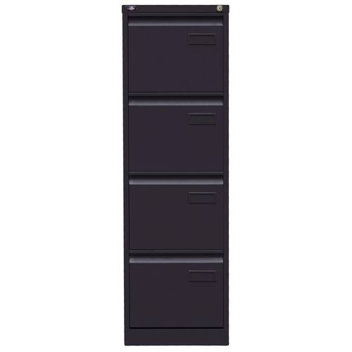 Bisley Hängeregistraturschrank Light - 4 Schubladen - 1-bahnig - Schwarz, 1 Stück Artikelbild Secondary1 L