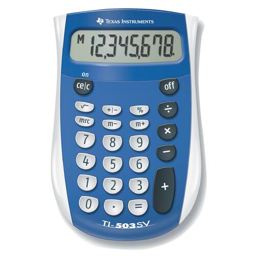 TEXAS INSTRUMENTS Rechner TI-503SV, 8-stellig Artikelbild