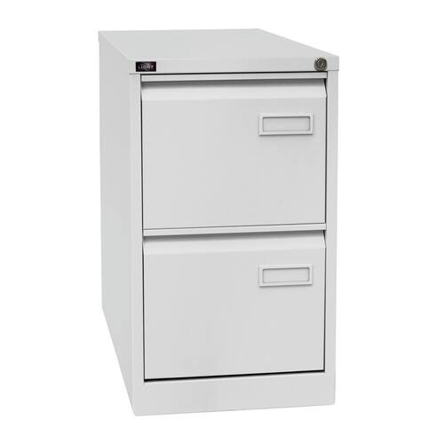 Bisley Hängeregistraturschrank Light - 2 Schubladen - 1-bahnig - Lichtgrau, 1 Stück Artikelbild Secondary2 L