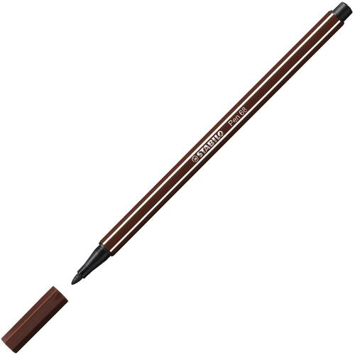 STABILO Pen 68 Faserschreiber, Filzstift, Fasermaler, braun, 1mm, 1 Stück Artikelbild