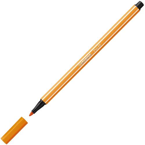 STABILO Pen 68 Faserschreiber, Filzstift, Fasermaler, orange, 1mm, 1 Stück Artikelbild