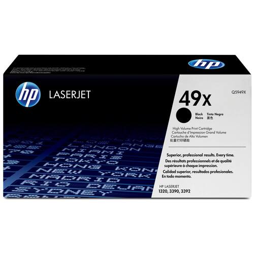 HP Original Toner, HP 49X, Q5949X, Schwarz Artikelbild