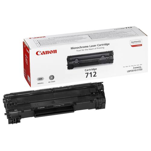 Canon Original Tintenpatrone CRG-712, Schwarz Artikelbild