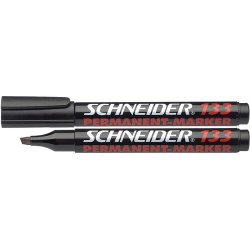 SCHNEIDER Permanent-Marker 133 Keilspitze 1-4 mm Schwarz Artikelbild Secondary2 L