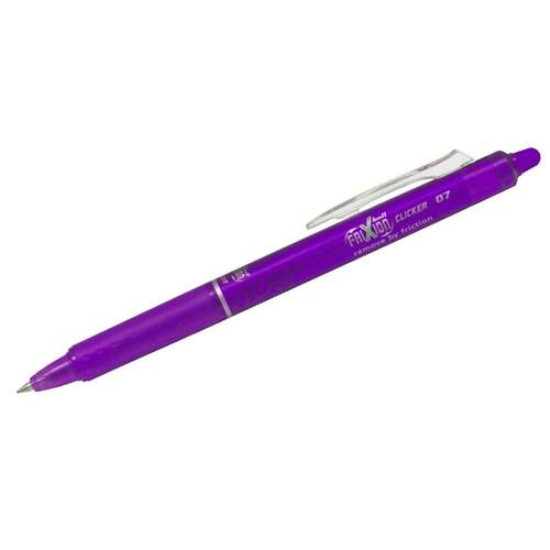 Pilot Tintenroller FriXion Clicker 0.7, radierbare Tinte, 0,4mm, violett, 1 Stück Artikelbild Secondary1 L