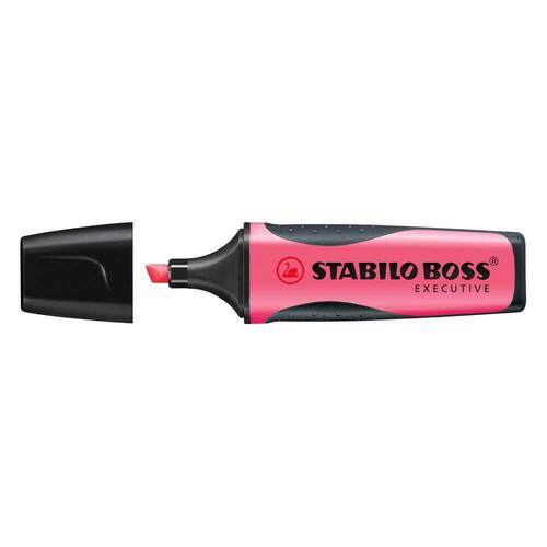STABILO Textmarker Executive, Highlighter, Keilspitze, 2-5 mm, pink, 1 Stück Artikelbild Secondary1 L