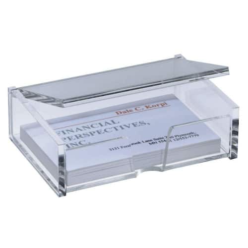 sigel Visitenkarten-Box, Hartplastik, bis 90x58mm Artikelbild