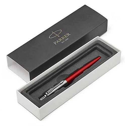 Parker Kugelschreiber JOTTER, rot, Druckmechanik, M, Schreibfarbe blau, nachfüllbar, 1 Stück Artikelbild Secondary1 L