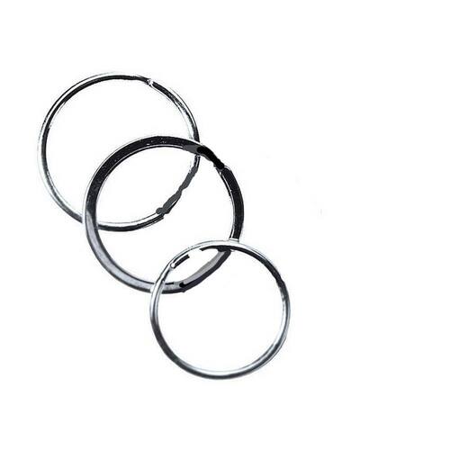 WEDO Schlüsselringe, Metall, 20mm, 100 Stück Artikelbild