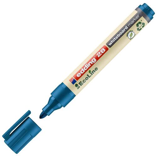 edding Boardmarker EcoLine 28, blau, Rundspitze, 1 Stück Artikelbild