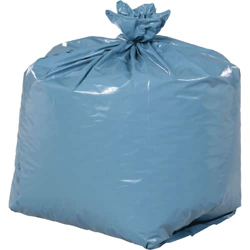 Abfallbeutel extra groß, Mistsack, Müllsack, Müllbeutel, 240 Liter, blau,  50 Stück