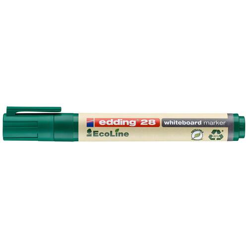 edding Boardmarker EcoLine 28, grün, Rundspitze, 1 Stück Artikelbild Secondary1 L