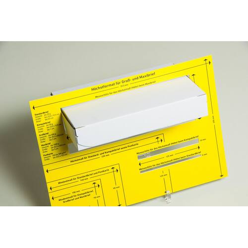POSTBOX Versandkarton mit Haftklebeverschluss und Aufreißfaden, 240x162x40mm, A5, weiß, 50 Stück Artikelbild Secondary6 L