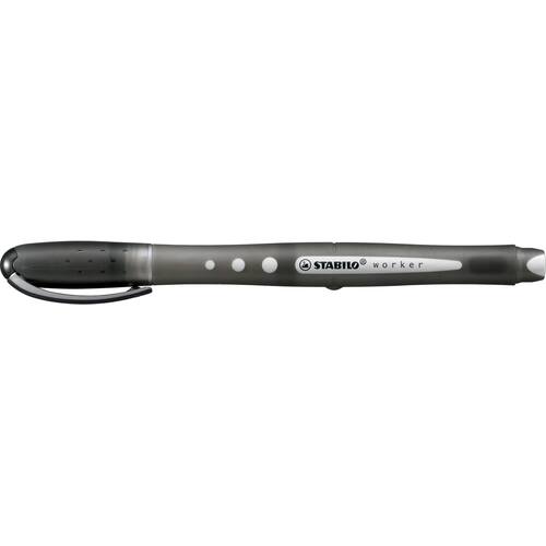 STABILO Rollerball worker + colorful, schwarz, 0,5mm, 1 Stück Artikelbild Secondary3 L