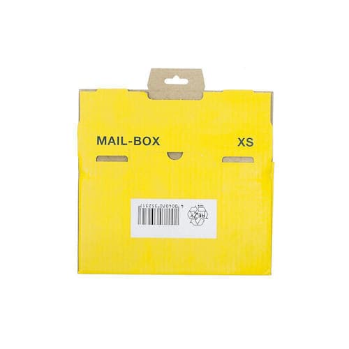 Smartbox Pro Mailbox XS, Versandkarton, gelb, 244x145x38 mm Artikelbild