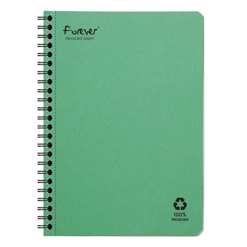 Spiralhefte FOREVER 90g 120 blad A5 lin produktbilde Secondary3 L