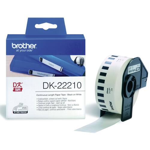 Brother Etikett löpande 29mmx30,48m produktfoto