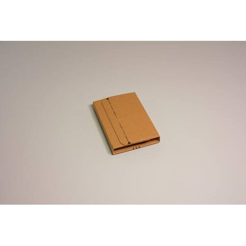 VARIA X 2 plus Drehverpackung aus Wellpappe mit Selbstklebeverschluss, 250x190x60mm, A5+, braun, 20 Stück Artikelbild Secondary6 L