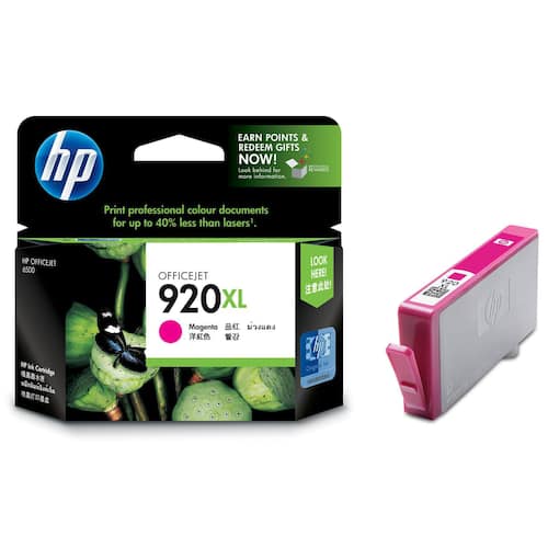 HP Original Tintenpatronen HP 920 XL, CD973AE, Magenta Artikelbild