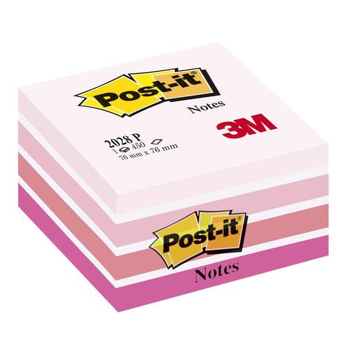 Post-it® Notes Haftnotizen-Würfel 76x76 mm, Pastellrosa Artikelbild