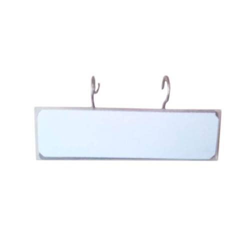 GRIESHABER Beschriftungsschilder, 4 zeilig, silber, 68 x 20mm, 1 Stück Artikelbild