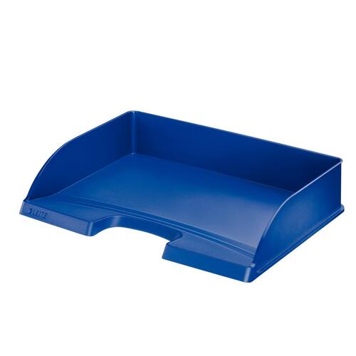 Leitz Briefkorb Plus 5218, Ablagekorb, A4 Querformat, blau, 1 Stück Artikelbild Secondary1 L