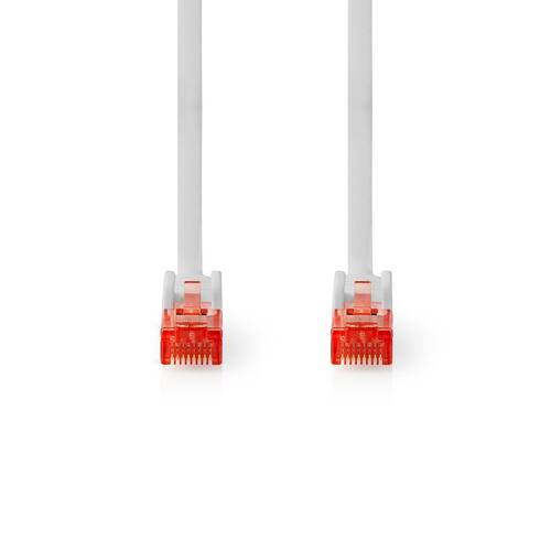 NEDIS Kabel Nätverk UTP Cat6 1m Vit produktfoto Secondary1 L