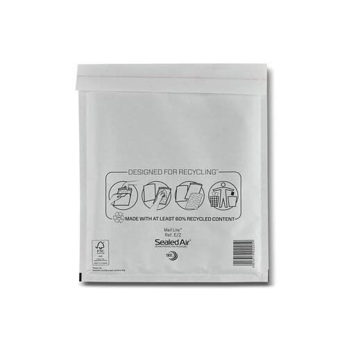 Mail Lite® Luftpolsterversandtasche, E/2, 220x260mm, 10 Stück pro Packung Artikelbild