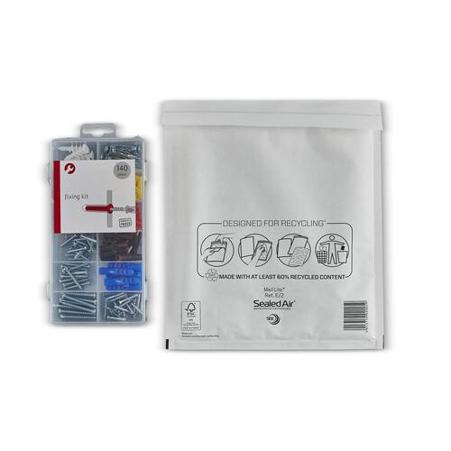 Mail Lite® Luftpolsterversandtasche, E/2, 220x260mm, 10 Stück pro Packung Artikelbild Secondary1 L