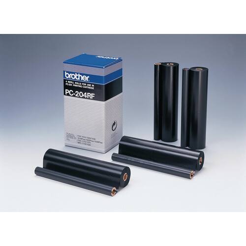 Brother Original Thermotransferrolle PC-204RF, Schwarz, 4x 420 Seiten Artikelbild Secondary4 L