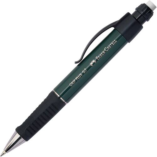 Faber-Castell Druckbleistift Grip Plus, Bleistift, Druckblei, 0,7mm, grün, 5 Stück Artikelbild