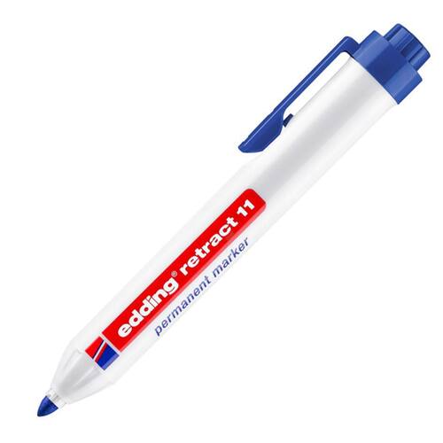 edding Permanentmarker Retract 11, blau, 1,5-3mm, 1 Stück Artikelbild