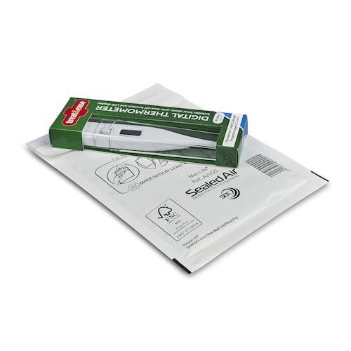 Mail Lite® Luftpolsterversandtasche, A/000, 110x160mm, weiß, 100 Stück pro Packung Artikelbild Secondary2 L