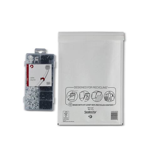 Mail Lite® Luftpolsterversandtasche, F/3, 240x340mm, weiß, 50 Stück pro Packung Artikelbild Secondary1 L