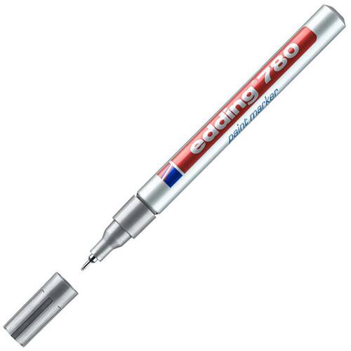 edding Lack-Marker 780, Kunststoffspitze, Silber Artikelbild