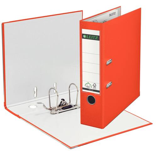 Leitz Ordner 1010 180°, Orange, A4, 80mm Artikelbild Secondary5 L